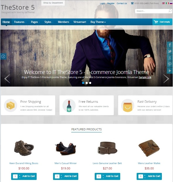 Шаблон IT TheStore 5 от IceTheme