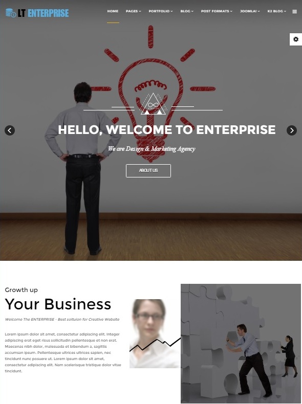 Шаблон LT Enterprise от L.THEME