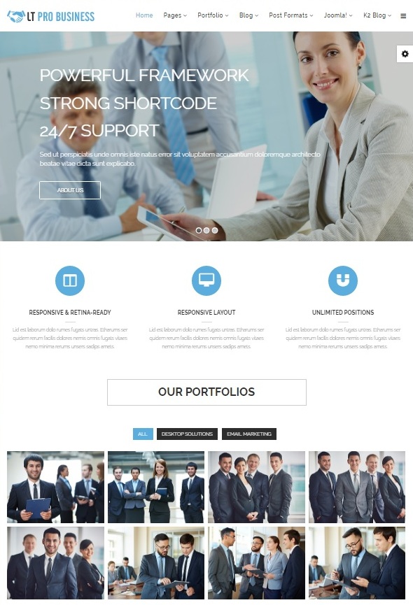 Шаблон LT Pro Business от L.THEME